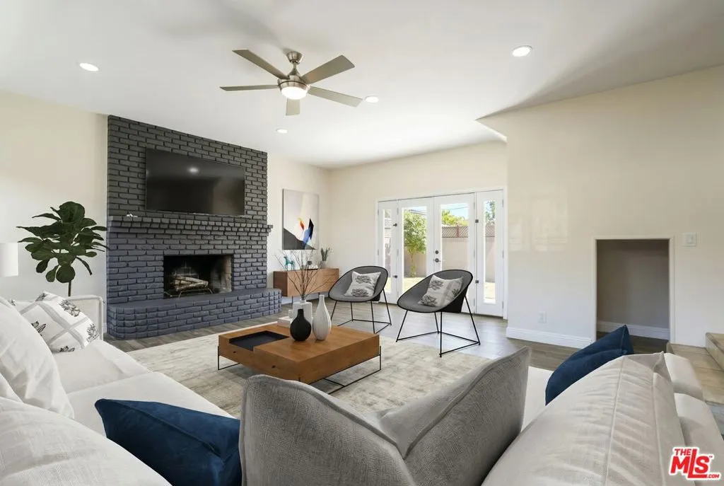 Family Room - Virtually Staged
