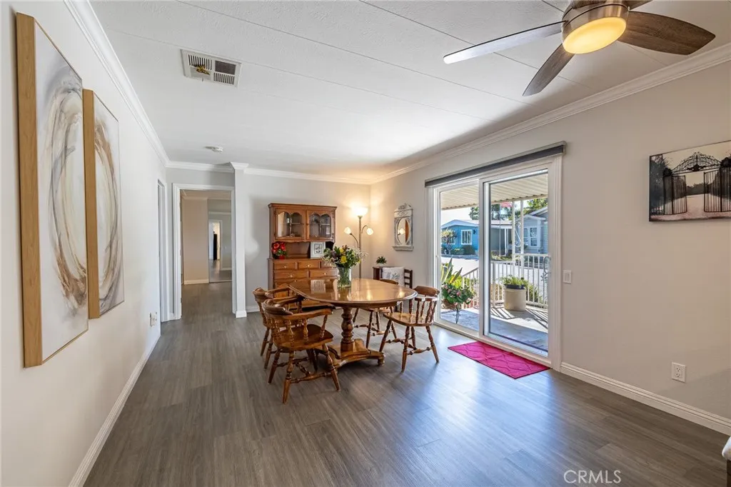 Extra Room here for Dining or Family Room. Open Sliding Door out to the Patio.