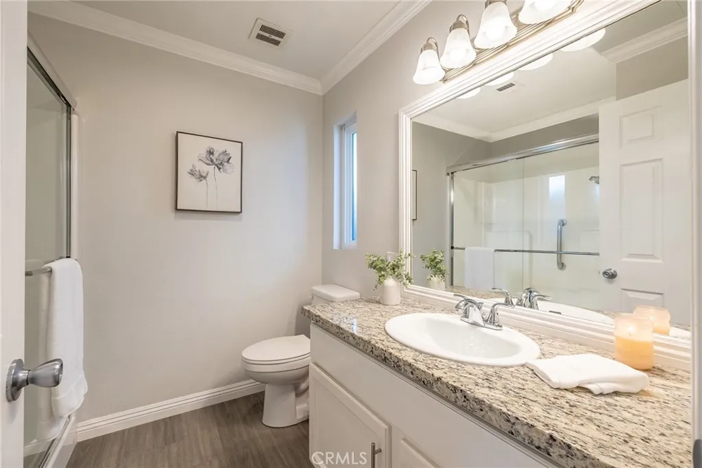 Spacious Bathroom with walk-in Shower