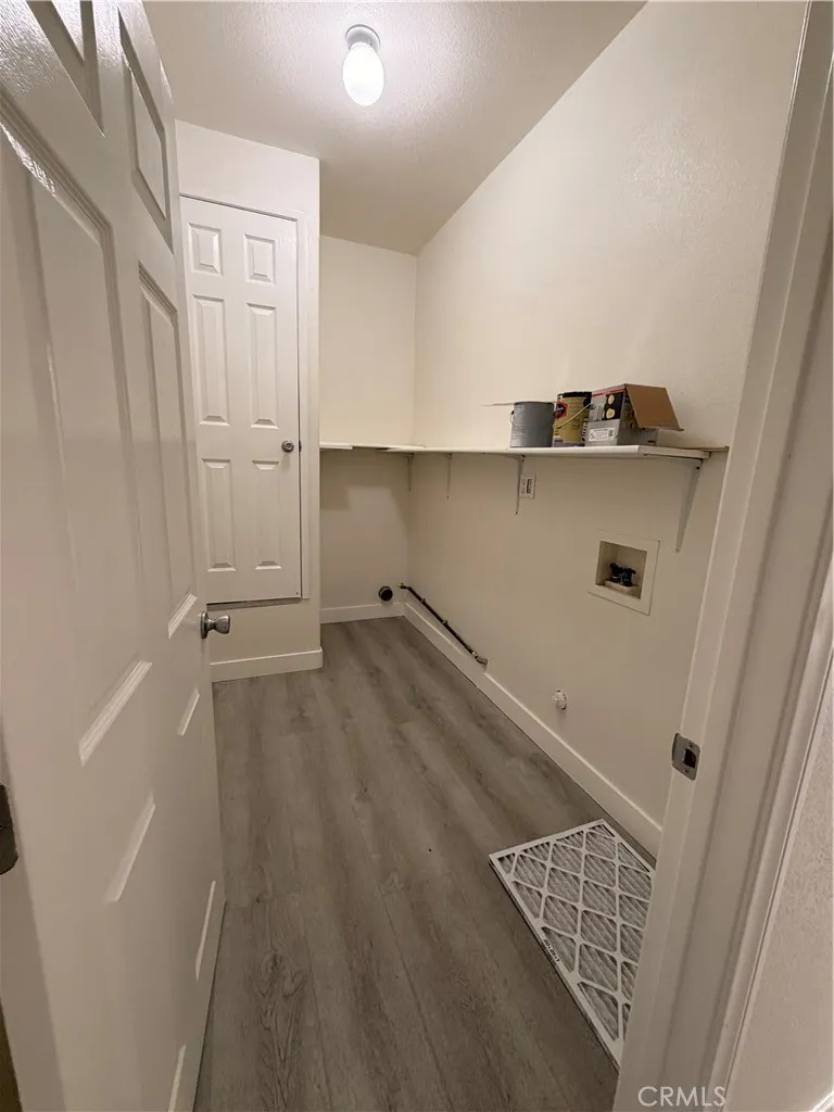 Laundry room.
