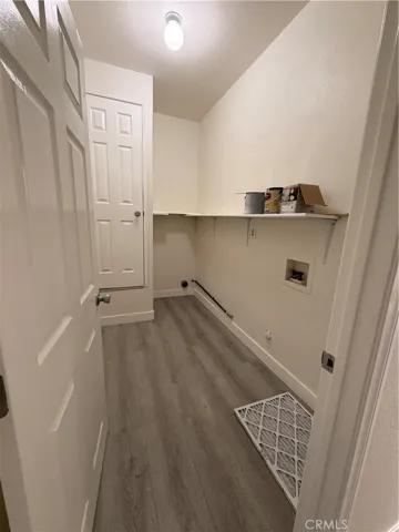 Laundry room.