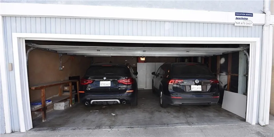 Left side garage space