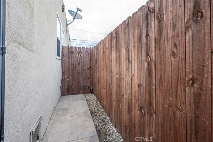 Private patio