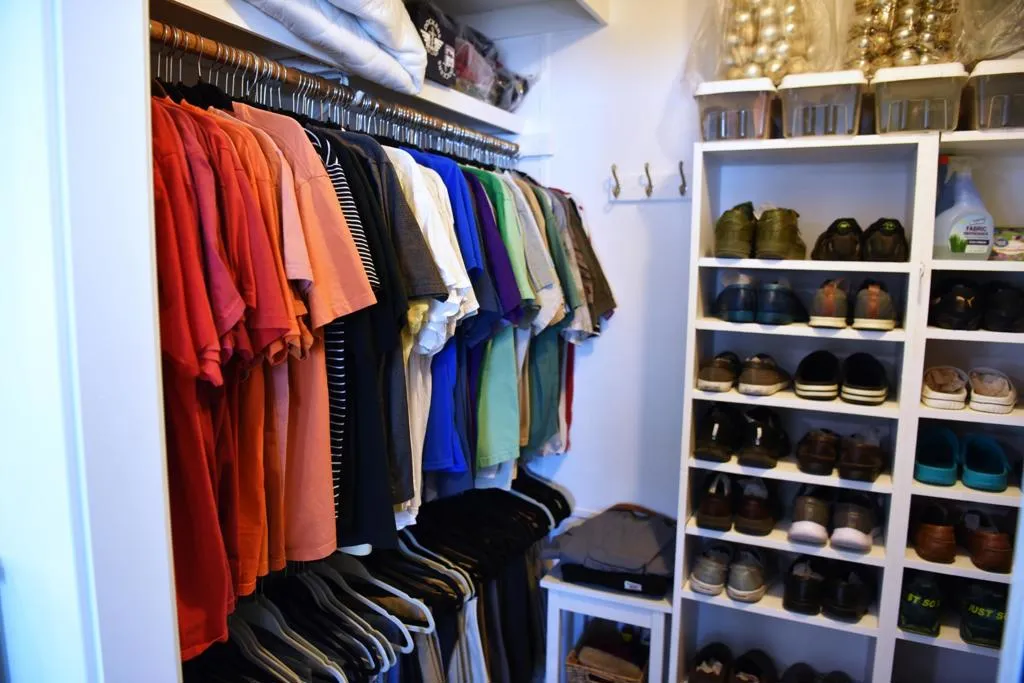Primary Walk-In Closet Primary Walk-In Closet