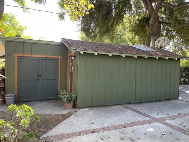 garage and shed