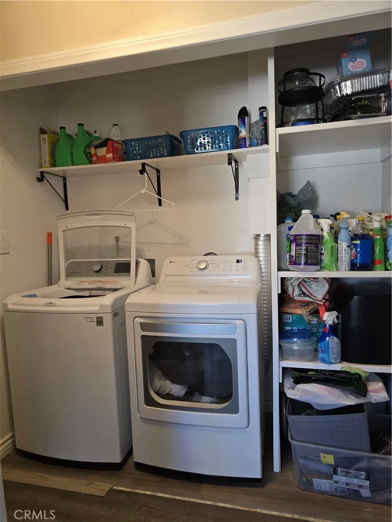 Laundry area