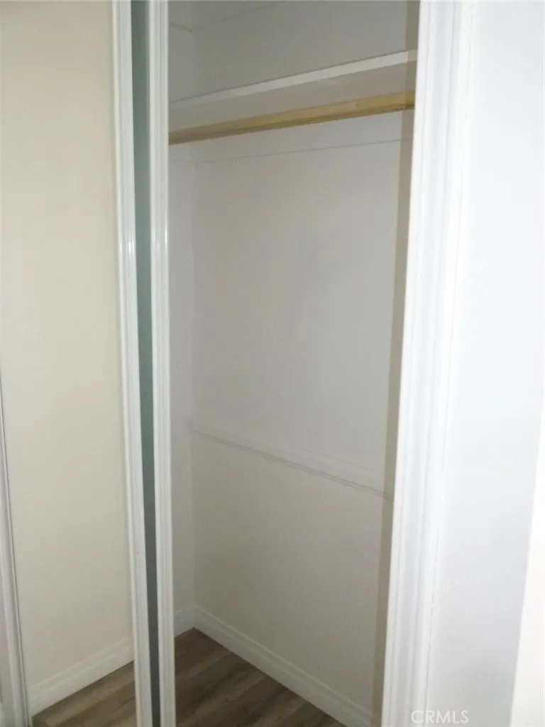 Bedroom #2 closet. Bedroom #2 closet.