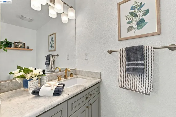half bathroom main floor
