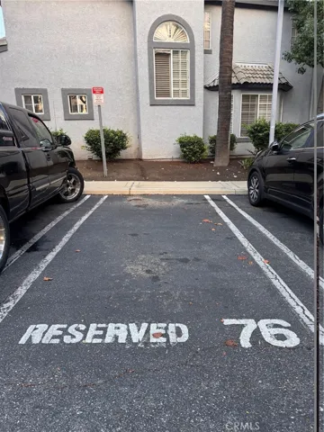 Assigned parking space