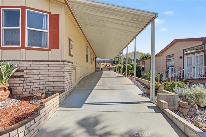 Carport & back entry