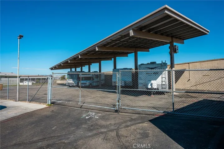 Community RV Lot is nearby.