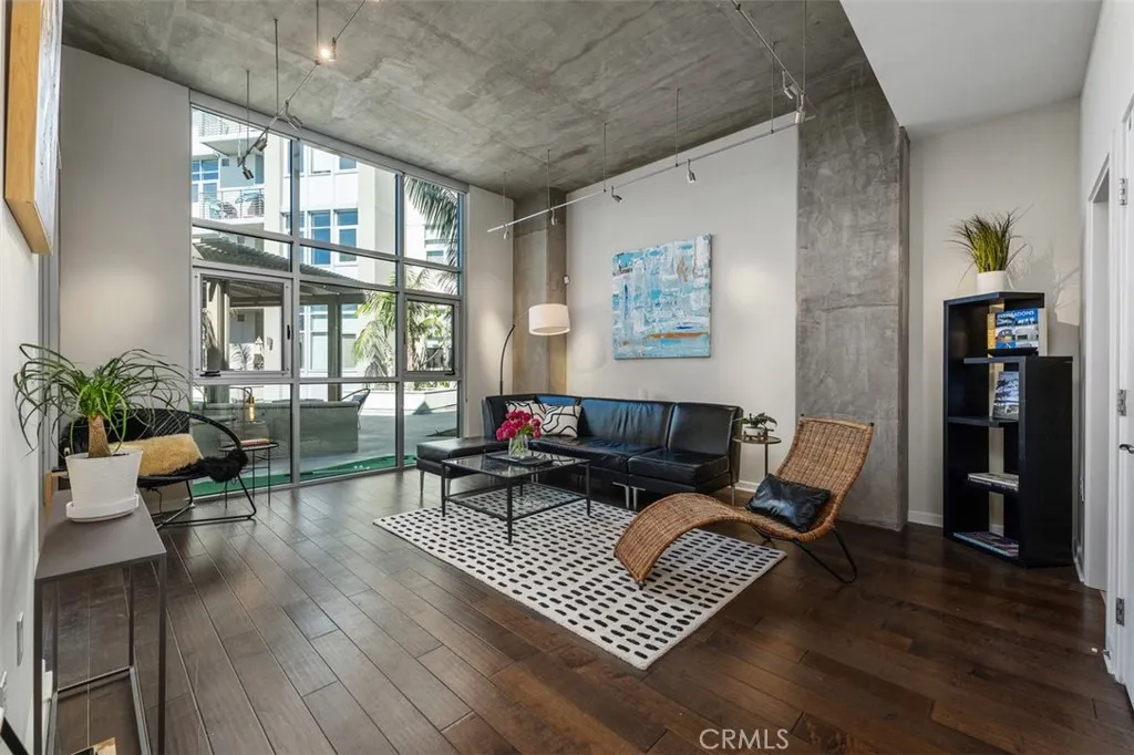 Windows to Private Patio and Courtyard- 1st Floor
