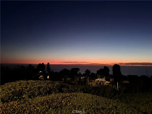breathtaking sunset and ocean views