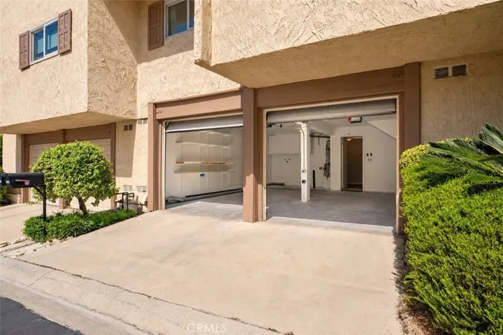 attached two-car garage, direct access