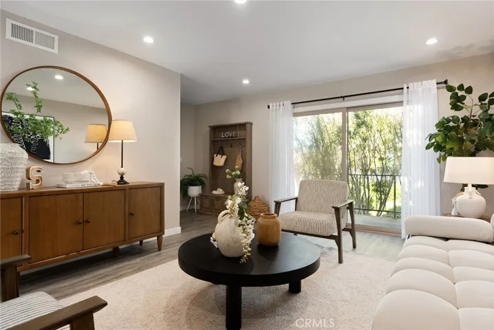 bright and inviting living room