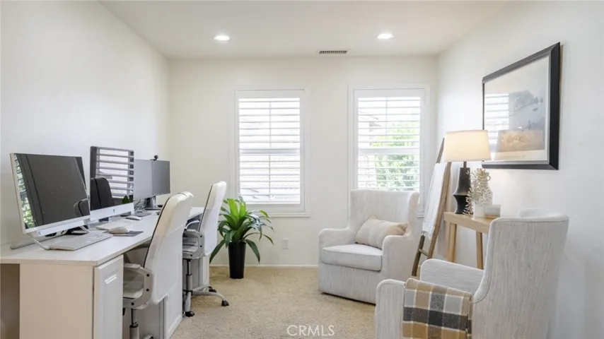 Fourth Bedroom Option at time of Build. Currently, functional as an Office/Flex Space/Loft.