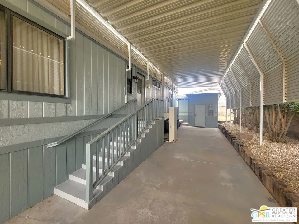 Huge RV Access Carport