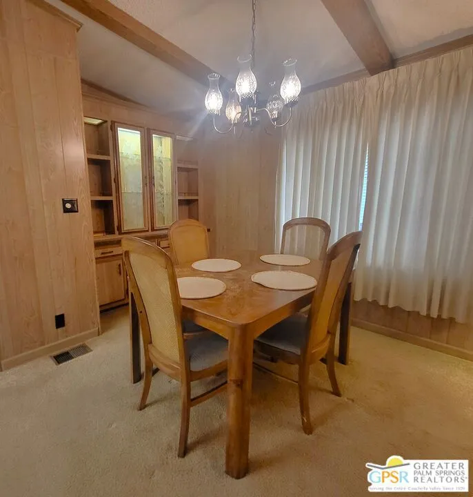 Perfectly Sized Dining Area