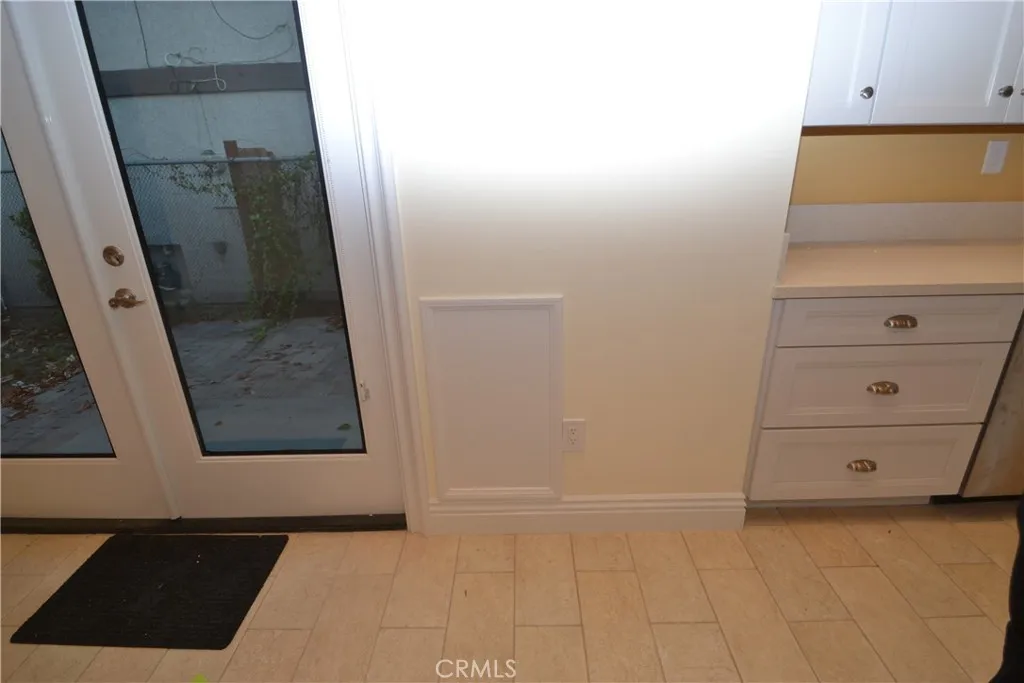 Place for doggy door Place for doggy door