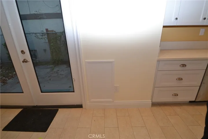 Place for doggy door