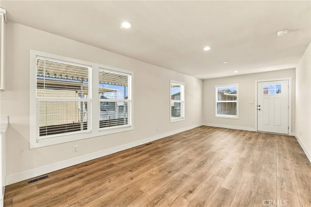 Original Dining Room/Living Room before Digital/Virtual Enhancement