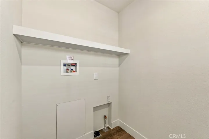Laundry Area off of Kitchen