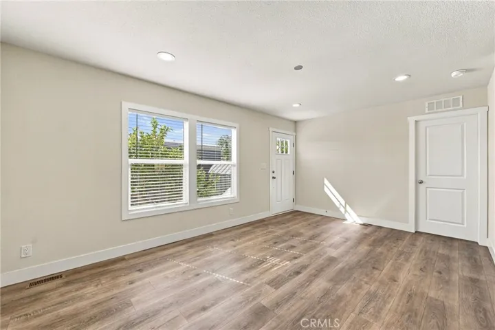 Side Door Entry into Family Room