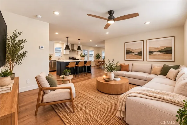 Family Room/Kitchen/Dining Room Digital/Virtual Enhancement