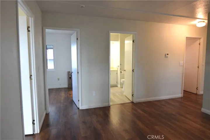Hallway leading to Bedroom/Bathroom