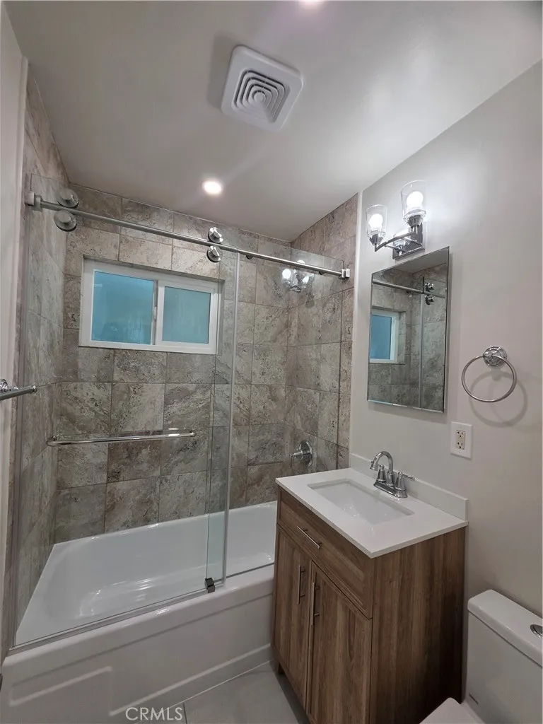 Upgraded bathroom.