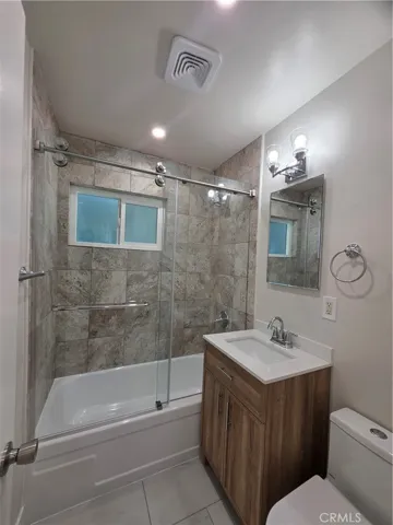 Upgraded bathroom.