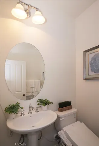 Main floor powder room