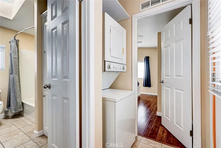 Washer and Dryer within the unit.