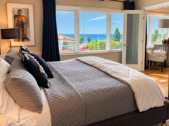 Both bedrooms offer ocean views