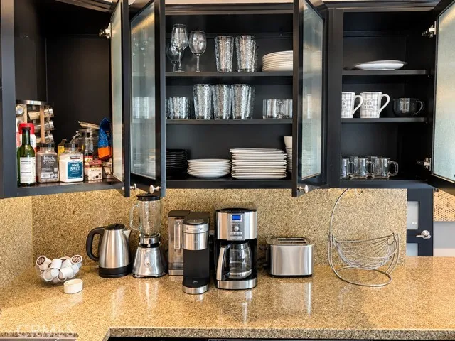 Kitchen cookware, dishes etc are all supplied.