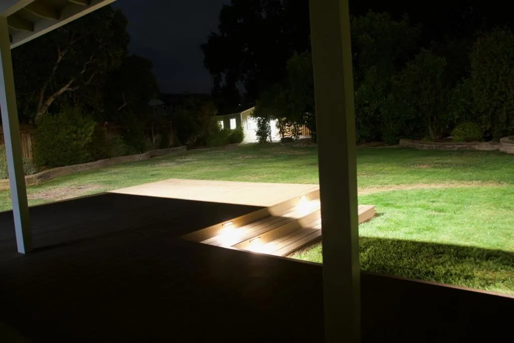 Backyard Nighttime