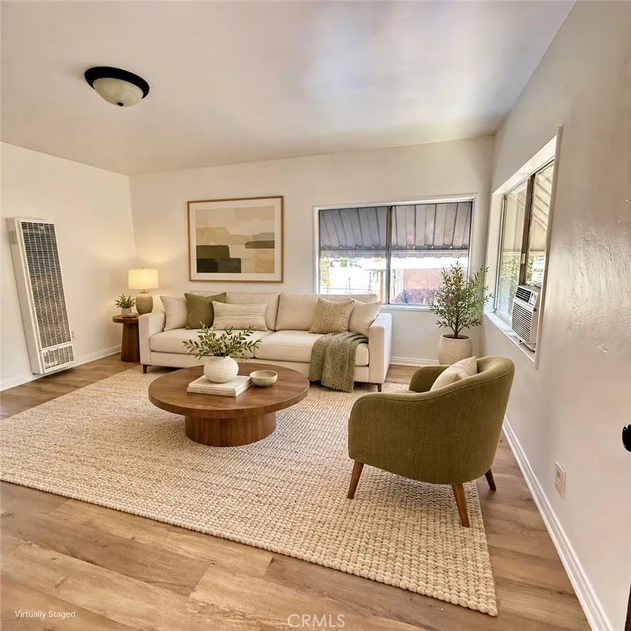 Virtually Staged Living Room