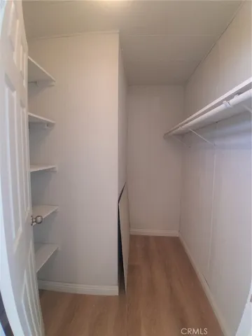 Closet of main bedroom