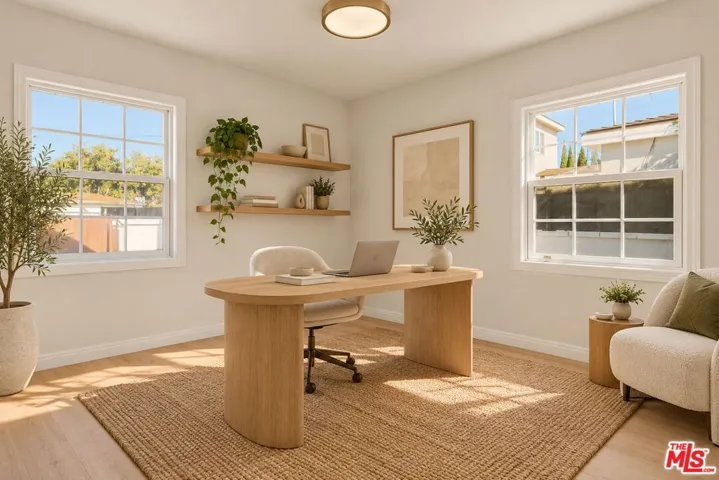 Virtually Staged Bedroom