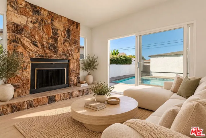 Virtually Staged Family Room