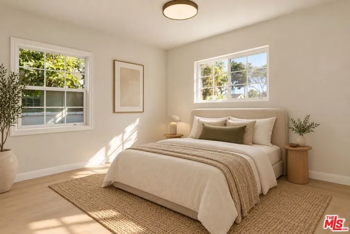 Virtually Staged Bedroom