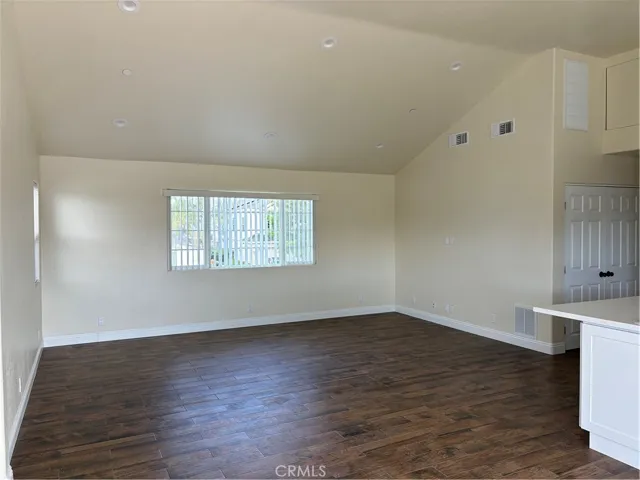 Living Room looking out from kitchen