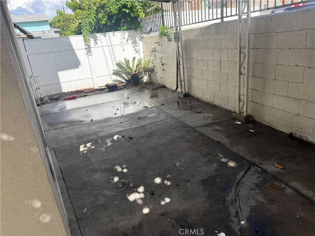side patio