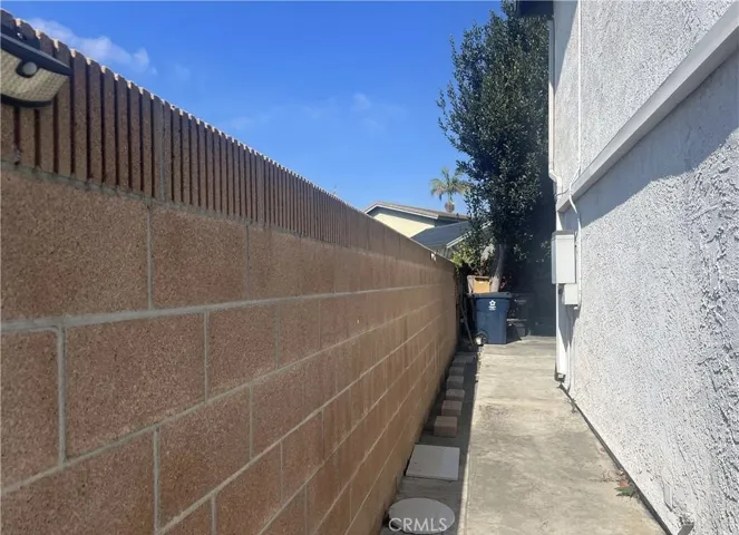 View to backyard