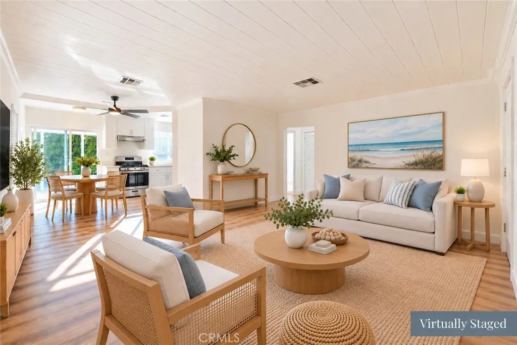 Living Space - Virtually Staged