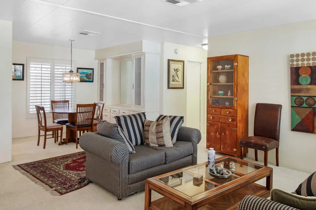 Spacious living area