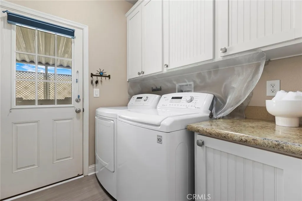 Laundry Room with storage
