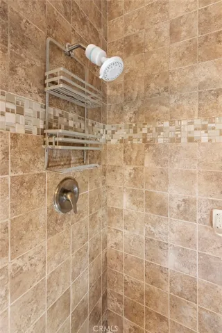 Walk In tiled Shower in primary bath