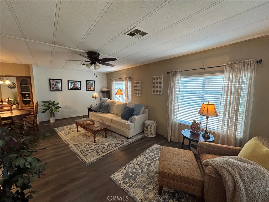 Formal living room welcomes your guests.
