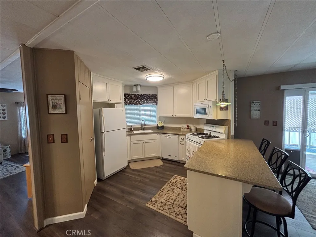 Kitchen with pantry